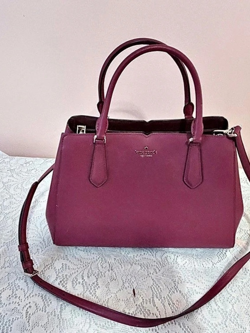 kate spade new york Cameron Street Candace Satchel Purple